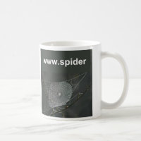 Tasse de la toile de l'araignée