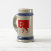 Tasse de la Turquie du football (Devant gauche)