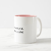 Tasse de la vie de sage-femme (Devant droit)