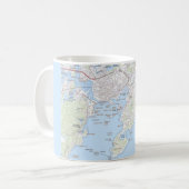 Tasse de la ville de pêche de Gloucester Massachus (Devant gauche)