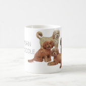 Tasse de Labradoodle d'Australien/belle peinture (Centre)