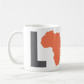 Tasse de l'Afrique d'amour (Gauche)