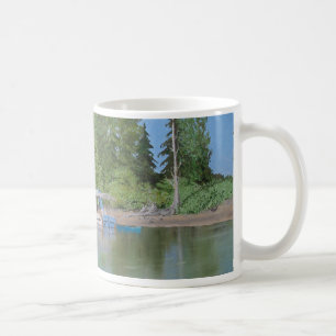 Tasse de lagune d'île de Ross