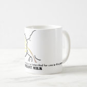 Tasse de lait maternel (Devant droit)