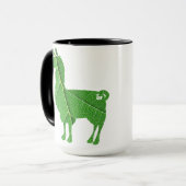 Tasse de lama de feuille (Devant gauche)