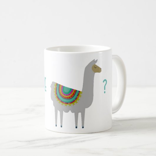 Tasse de lama de Se de Cómo (Devant droit)