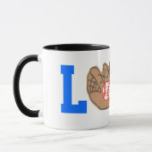 Tasse de l'amour du baseball (Gauche)