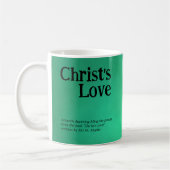 Tasse de l'amour du Christ (Gauche)