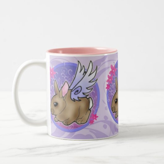 Tasse de lapin d'ange (Gauche)