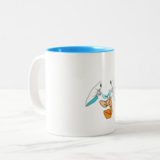 Tasse de lapin d'art de bruit (Devant gauche)