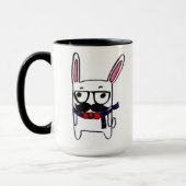 Tasse de lapin de hippie (Gauche)