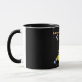 Tasse de lapin de Pâques mignon (Gauche)