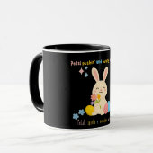 Tasse de lapin de Pâques mignon (Devant gauche)