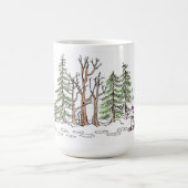 Tasse de lapin de Snowshoeing (Centre)