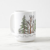 Tasse de lapin de Snowshoeing (Devant gauche)