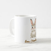 Tasse de lapin mignon cadeau pour maman (Devant gauche)
