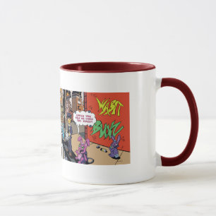 Tasse de lapins d'incendie criminel