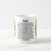 Tasse de l'ARO de crête de famille de Ford (Centre)