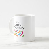 Tasse de l'Assemblée des jeunes de l'AFS (Devant gauche)