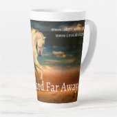 Tasse de Latte A Land Far Away (Angle droit)