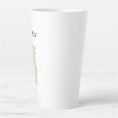 Tasse de latte au hérisson 'Vous comptez'  (Devant)
