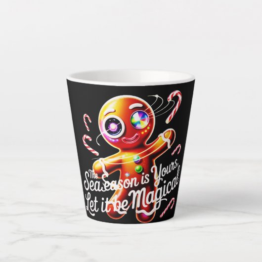 Tasse de Latte au Pain d'Épice Cosmique Magique de (Devant)