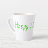 Tasse de latte Bonne Année (Angle gauche)
