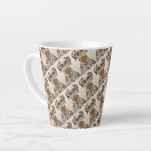 Tasse de Latte Chien Dalmatien (Angle gauche)