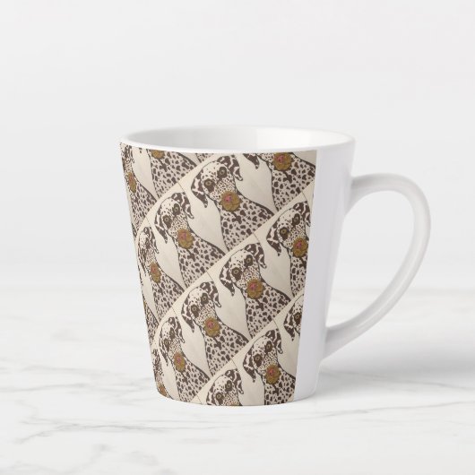 Tasse de Latte Chien Dalmatien (Droite)