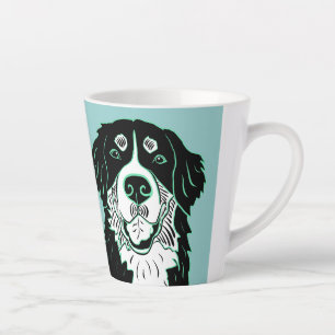 Tasse de latte Chien de montagne bernois