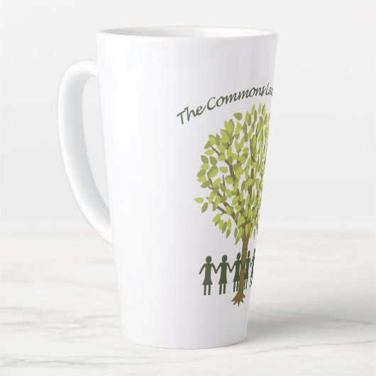 Tasse de latte CLC (Angle gauche)