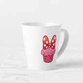 Tasse de Latte Cupcake (Angle droit)