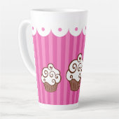 Tasse de Latte Cupcake (Angle gauche)