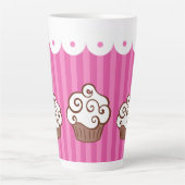 Tasse de Latte Cupcake (Devant)