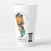 Tasse de latte de 12 oz (Devant)