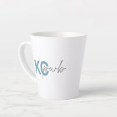 Tasse de latte de 12 oz (Angle gauche)