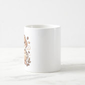 Tasse de latte de chien Kawaii (Centre)