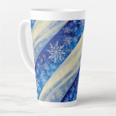 Tasse de latte de flocon (Angle gauche)