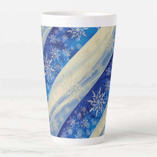 Tasse de latte de flocon (Devant)