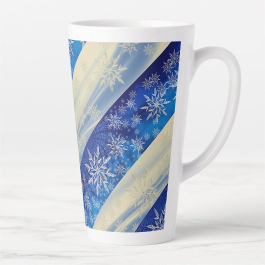 Tasse de latte de flocon (Droite)