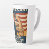 Tasse de Latte de la Liberté (Angle droit)