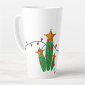 Tasse de latte de Noël (Angle gauche)