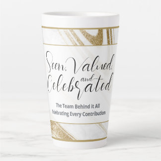 Tasse de Latte de Reconnaissance | Cadeau d'événem