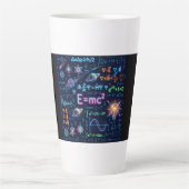 Tasse de Latte de Science de la Physique de l'Art (Devant)