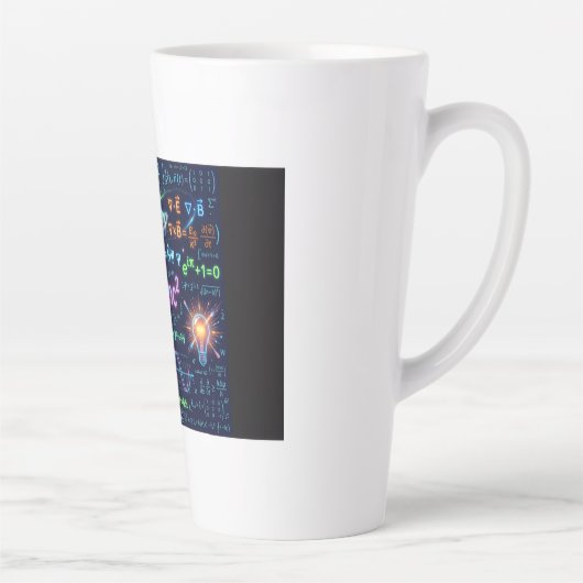 Tasse de Latte de Science de la Physique de l'Art (Droite)