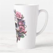 Tasse de latte du crâne cool (Droite)