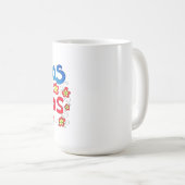 tasse de latte états-unis (Devant droit)