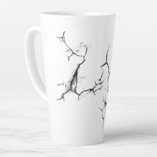 Tasse de Latte Fêlée (Angle gauche)