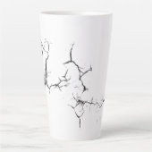 Tasse de Latte Fêlée (Devant)