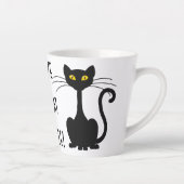 Tasse de Latte Félin - 12 oz. (Droite)
